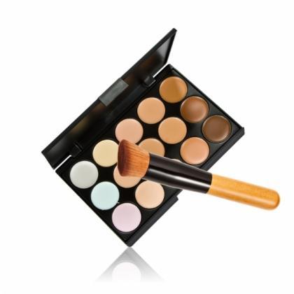 15 Colors Neutral Makeup Concealer Foundation..
