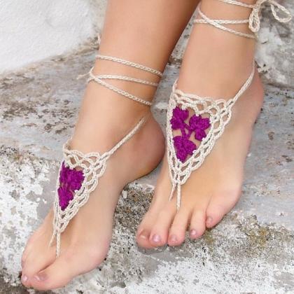 Fashion Stylish Women Lady Barefoot Sandals..