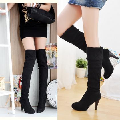 Women's Shoes Over the Knee Thigh S..