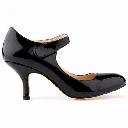 Style Classic Shallow Patent Leather Shoes