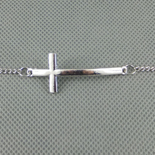 Simple Short Cross Female Necklace