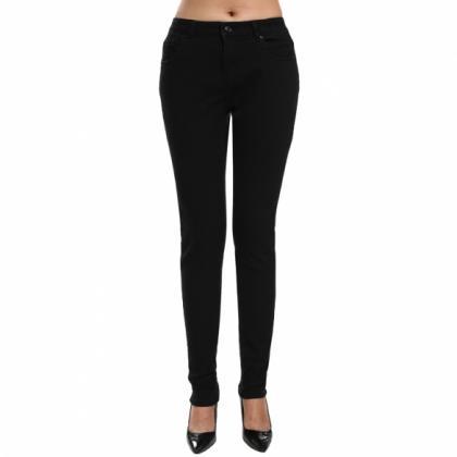 Angvns Fashion Women Casual Solid Long Jeans..