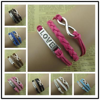 Simple Love 8 Hand Woven Bracelet