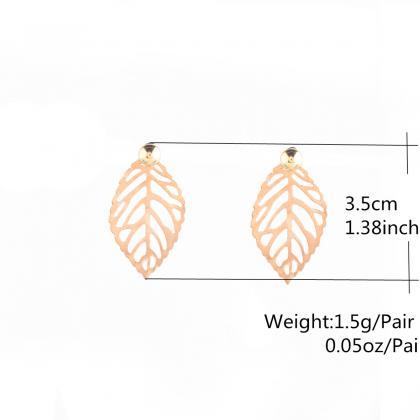Fashion Leaf Women's Earrings