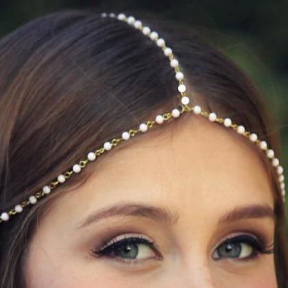 Beautiful Handmade Pearl Beaded Hair Accessories