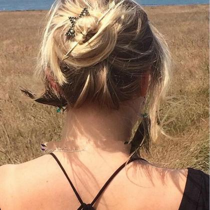 Fashion Star Arrow Half Braid Up Hair Accessories