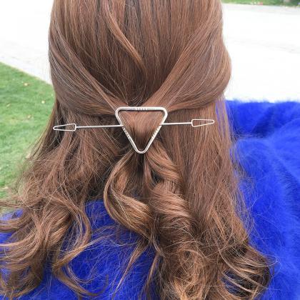 Fashion Geometry Triangular Hair Clips