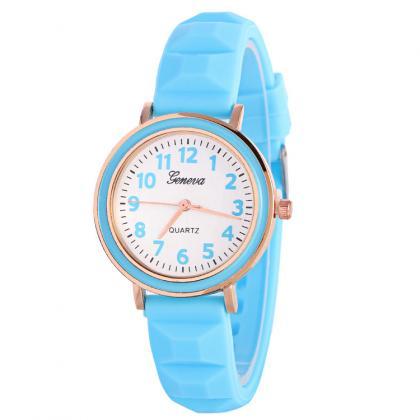 Silica Gel Candy Color Watch