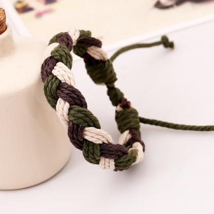 Handmade Braided Woven Bracelet