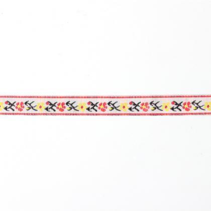 Vintage Folk Style Ribbon Lace Embroidery Choker..