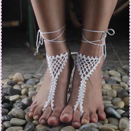 Hot hand crocheted Anklet