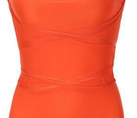 Wrap Cross Bandage Swimsuit