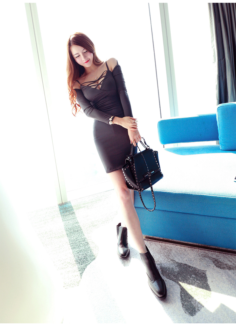 Sexy Backless V-Neck Dress