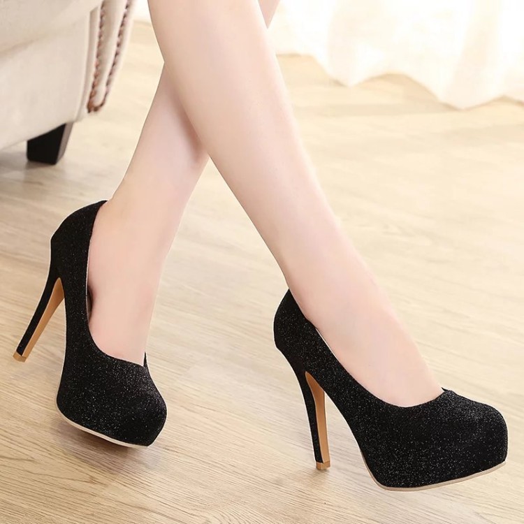 Round toe stilettos outlet