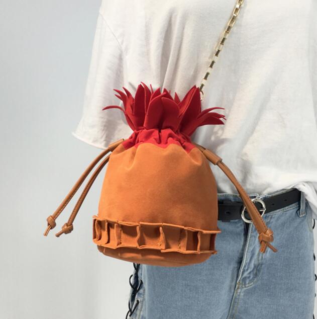 Particular Pineapple Shape Women Crossbody Bag