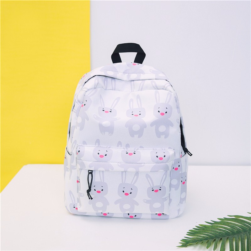 Animal Prints Nylon Unisex Backpack