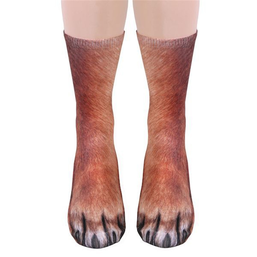3d Printing Animal Foot Hoof Adult Children's Socks