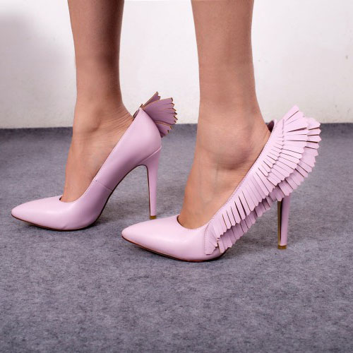 Angel wings high heels online