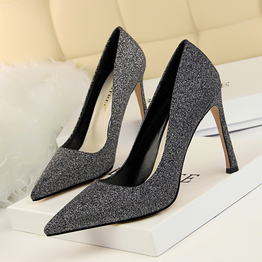 low cut high heels