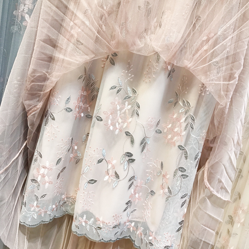 Louisa Skirt Faded Rose Lace Floral main image 1