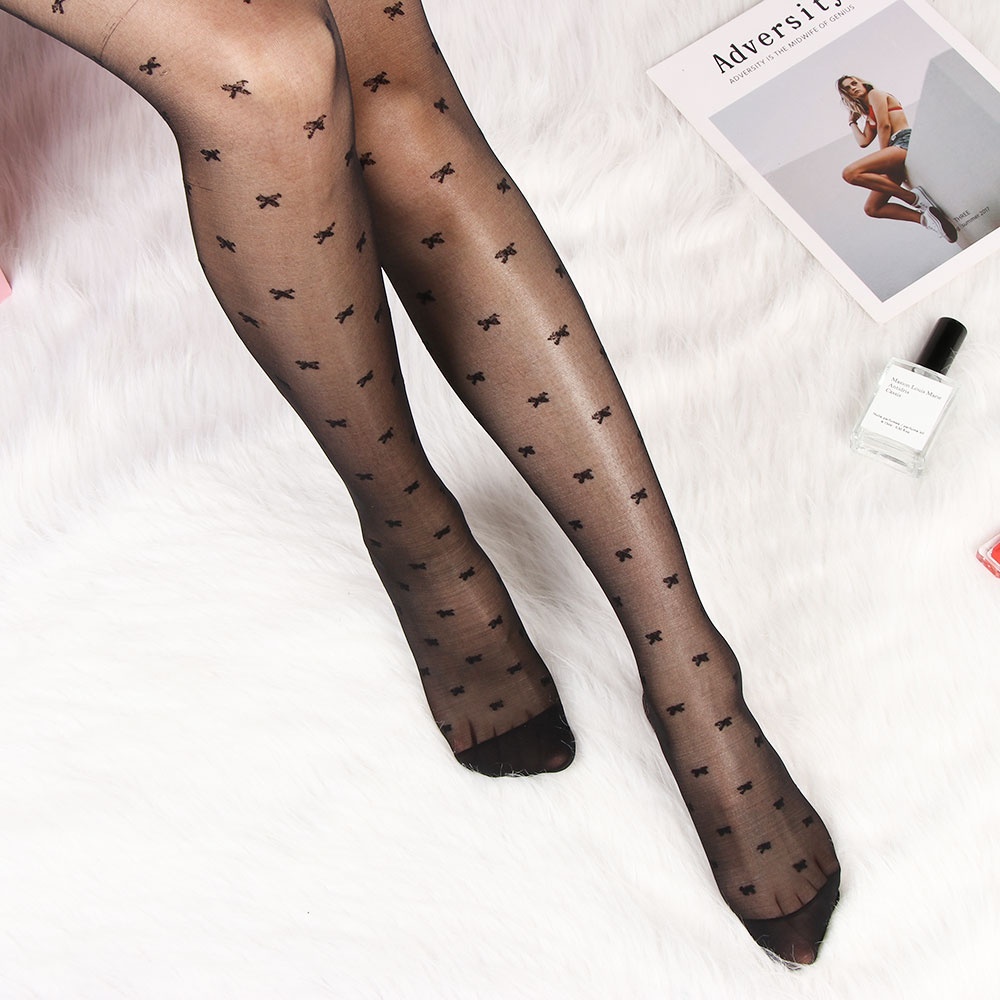 1 Pair Female Sexy Lace Elastic Thigh Women's Stockings Plus Size Pantyhose Bodysuit Tattoo Women Lingerie Apparel Accessories-10
