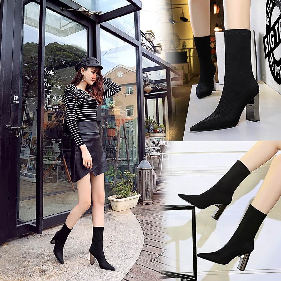 Sexy calf boots clearance
