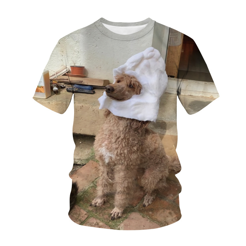 3d Animal Print T-shirt-4