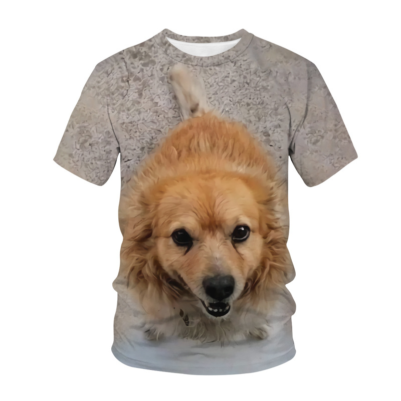 3d Animal Print T-shirt-9