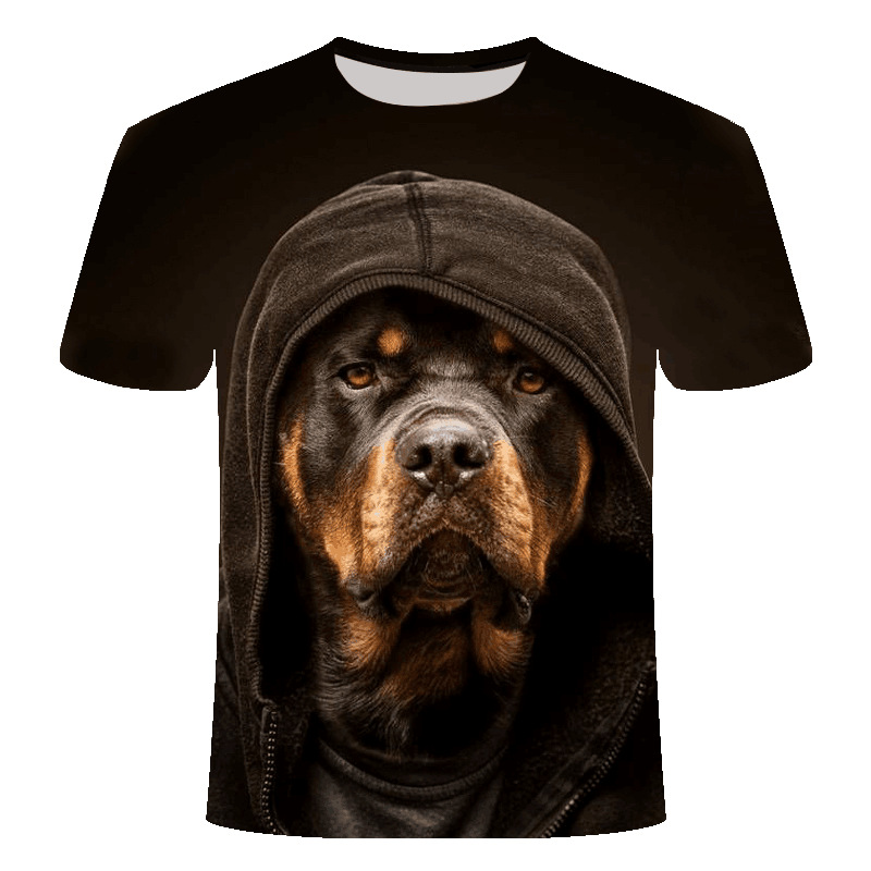 Shipping 3d Animal Print T-shirt-10