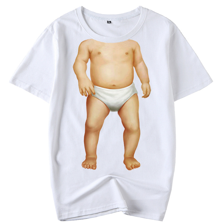 Trendy Men's / Women's Funny Short Sleeve T-shirt-13