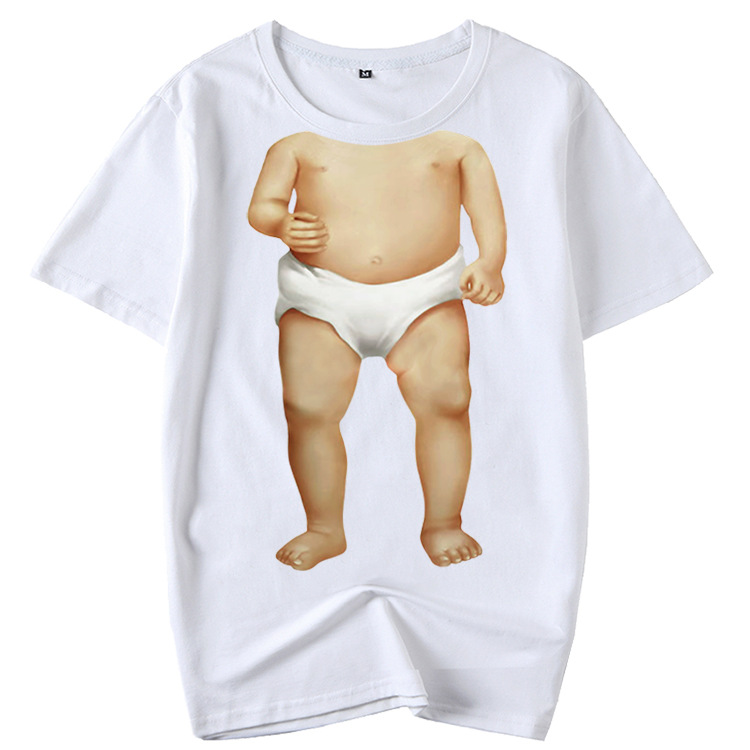Trendy Men's / Women's Funny Short Sleeve T-shirt-14