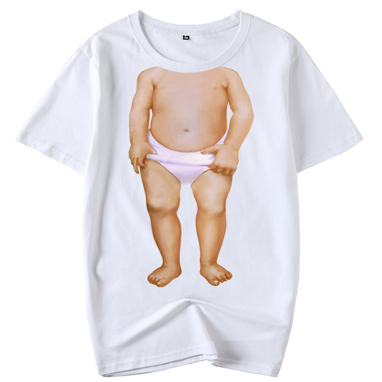 Trendy Men's / Women's Funny Short Sleeve T-shirt-16