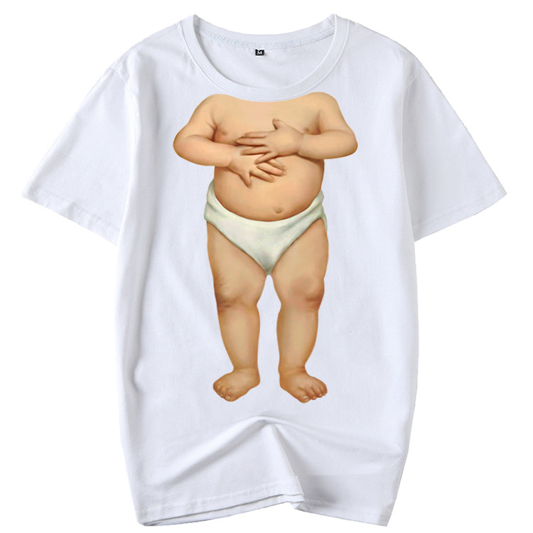 Trendy Men's / Women's Funny Short Sleeve T-shirt-17