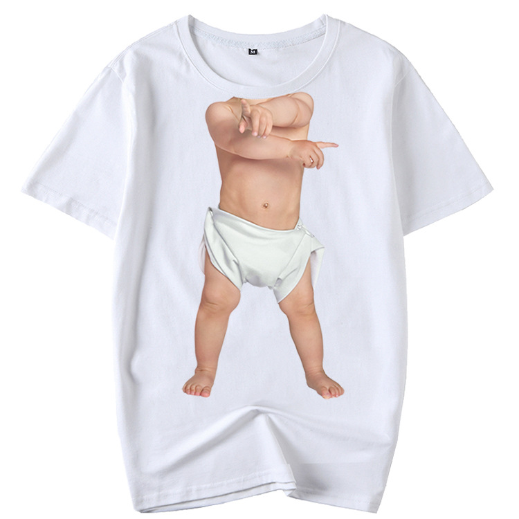 Trendy Men's / Women's Funny Short Sleeve T-shirt-20