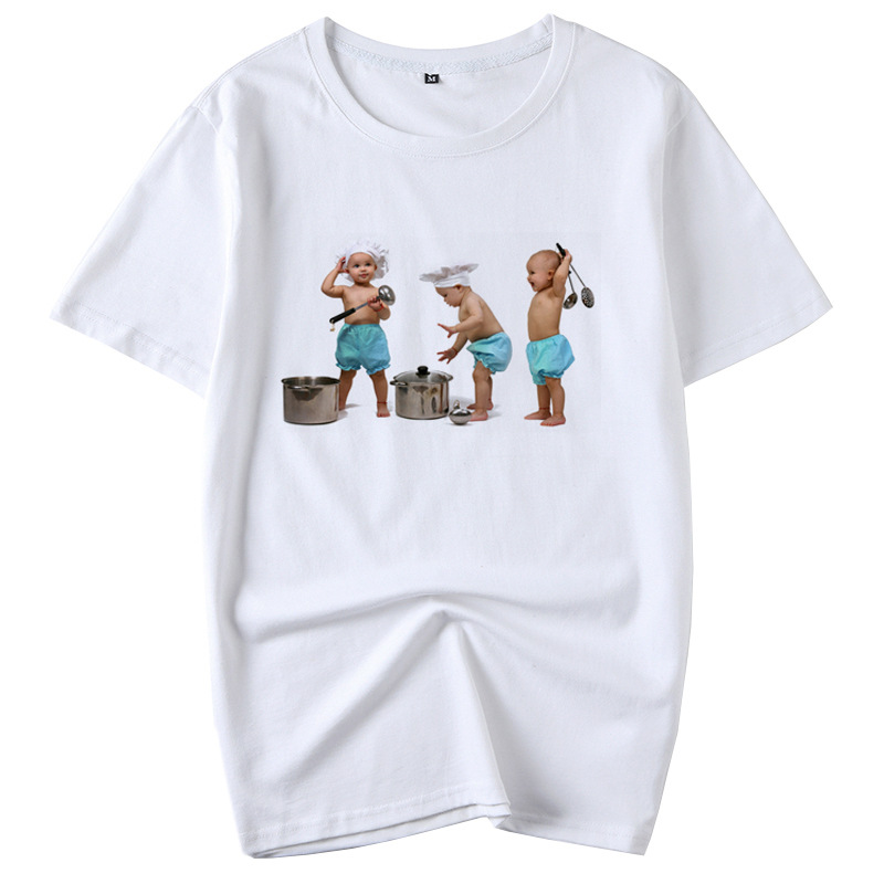 Trendy Men's / Women's Funny Short Sleeve T-shirt-25