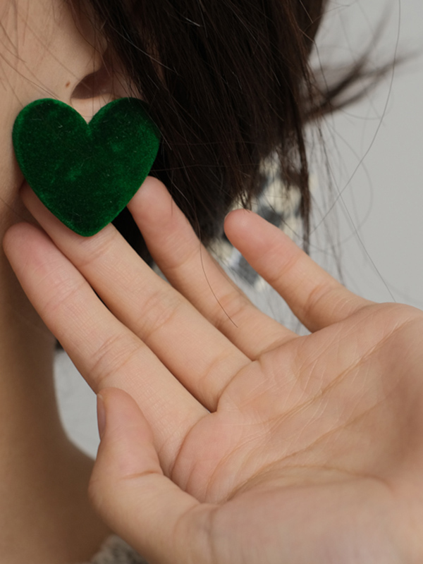 Urban Green Geometric Earrings Accessories