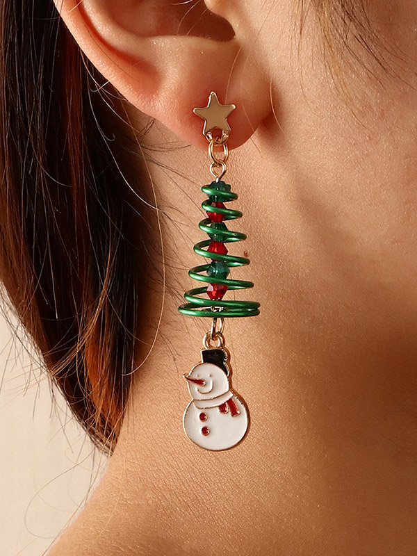 Stylish Christmas Irregular Earrings