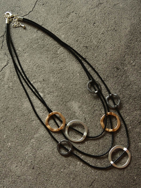 Vintage Simple Multi-layer Circle Necklace