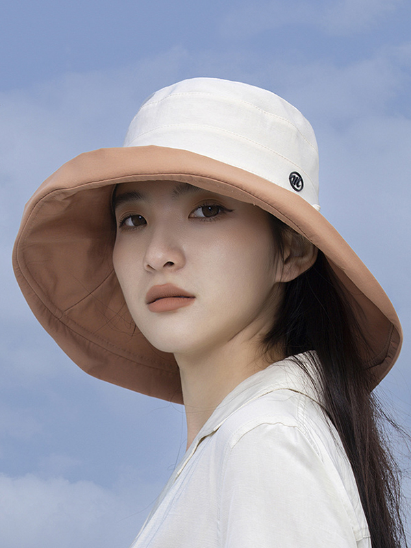 Urban Contrast Color Reversible Breathable Sun Protection Sun Hat