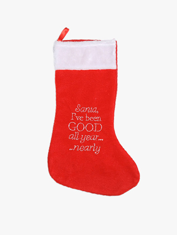 5# Xmas Gift Socks Candy Bag Year Christmas Tree Decoration