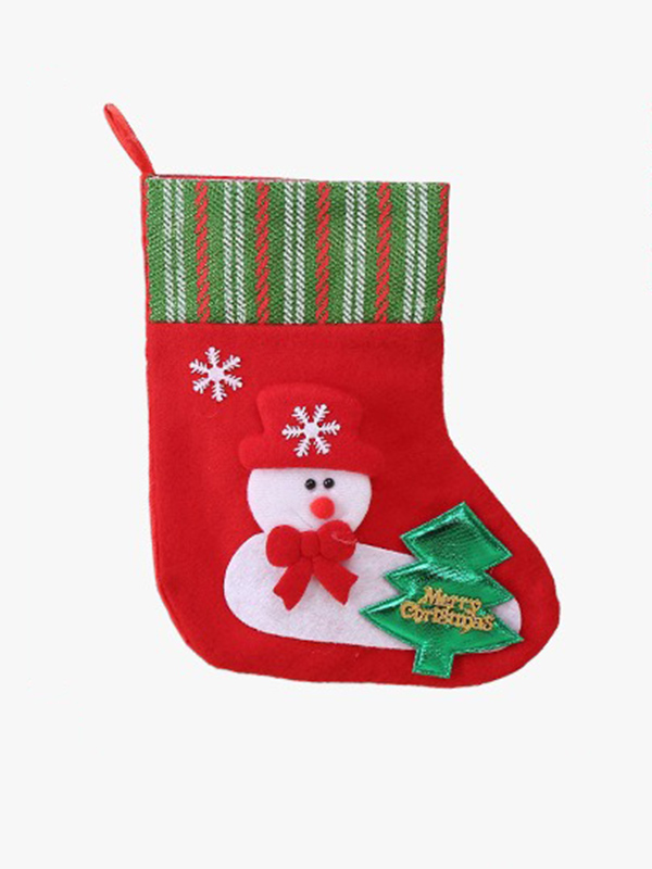 2# Xmas Gift Socks Year Candy Bag Christmas Decor Christmas Decoration