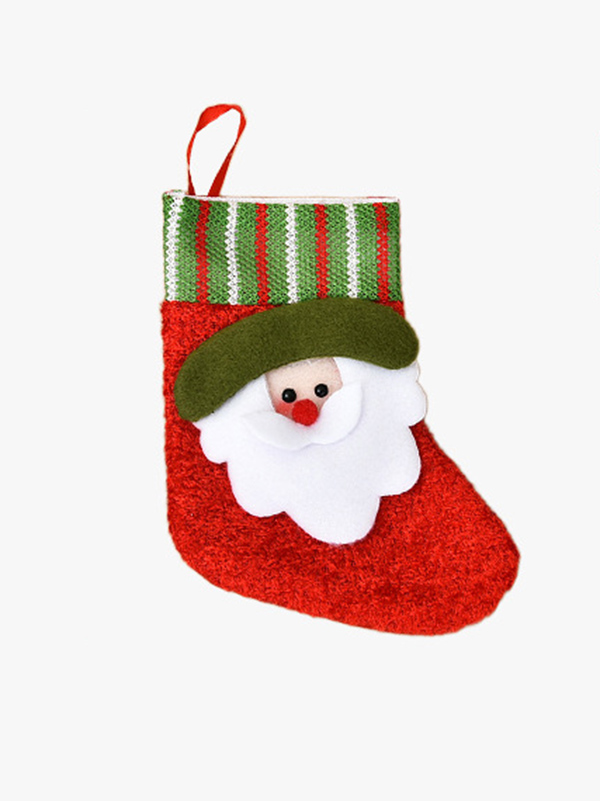 6# Xmas Gift Socks Year Candy Bag Christmas Decor Christmas Decoration