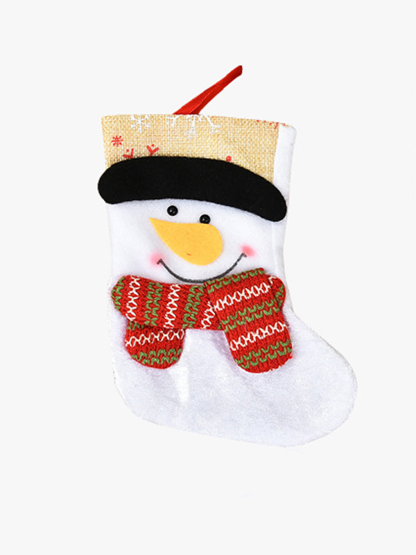 9# Xmas Gift Socks Year Candy Bag Christmas Decor Christmas Decoration