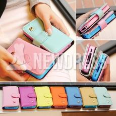For Apple Iphone 5 5s Slim Luxury Case Cover Flip Leather