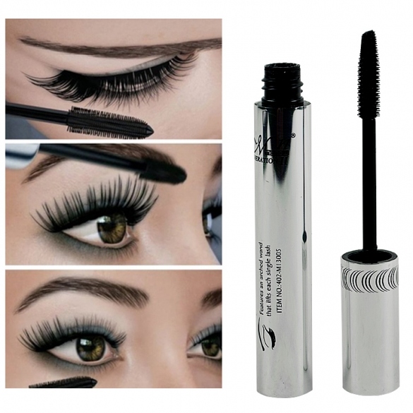 1 PC Eye Lashes Makeup Waterproof Long Eyelash Silicone Brush Head Mascara EH7E