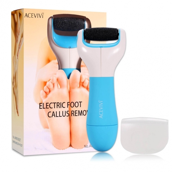 Acevivi Electrical Foot Care Pedicure Foot File Hard Dry Skin Callus Remover