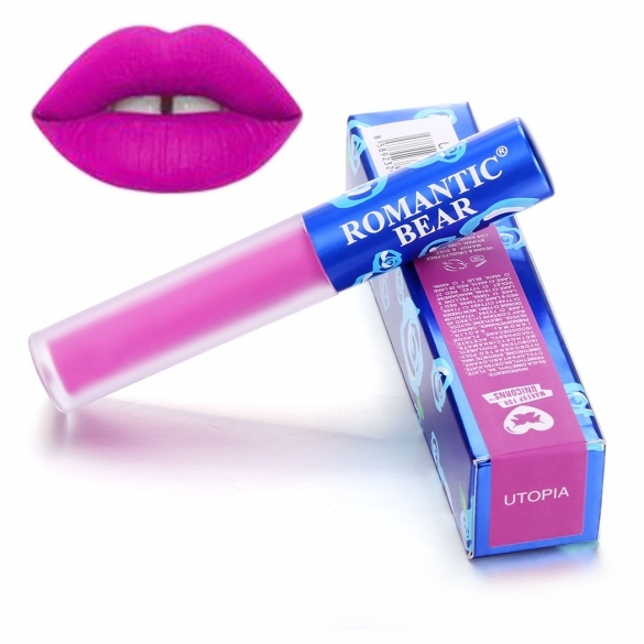 11 Colors Matte Velvet Lip Gloss Makeup Cosmetic Smudge Proof Long-lasting Lip Stick Liquid Lip Tint