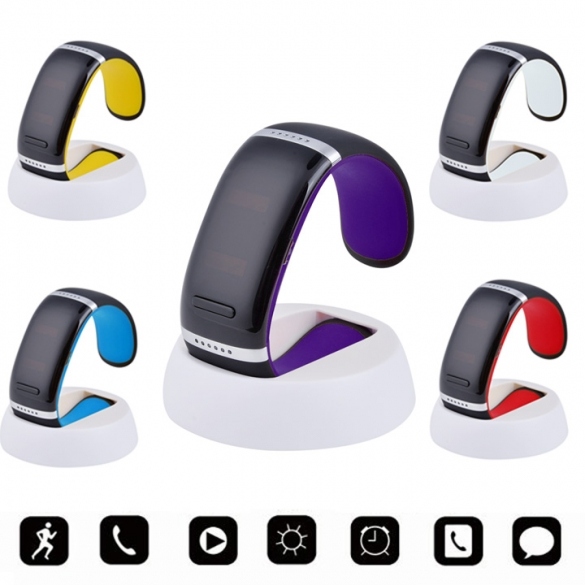 Wrist Smart Bracelet Watch Phone Bluetooth For Ios Android Samsung Iphone White