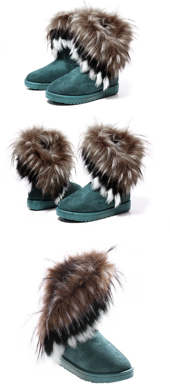 winter boots with fur on top