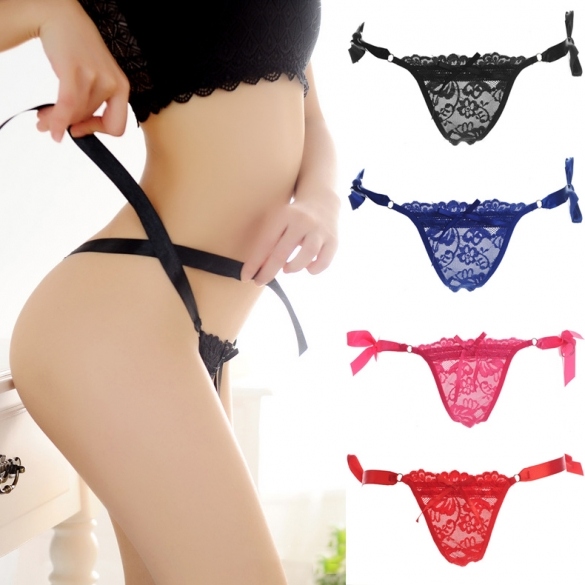 Sexy Lady New Women's SleepwearSexy G-String Sexy Pants Thongs With Rope